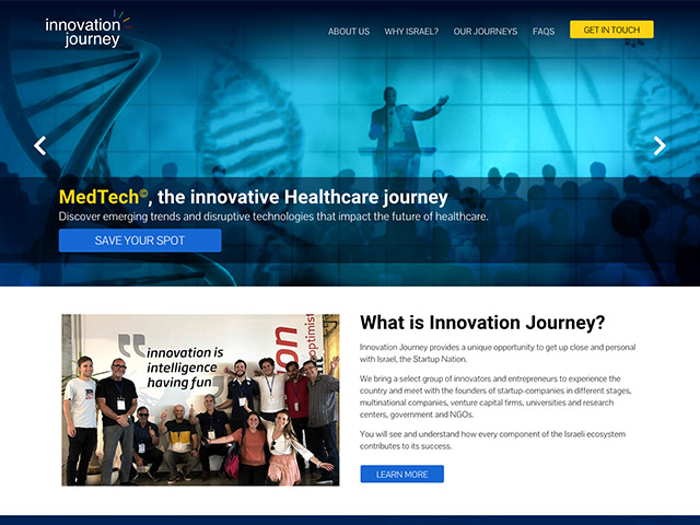 Innovation Journey Website Redesign